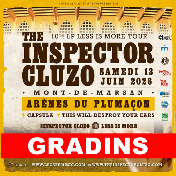 Arènes du Plumaçon, Mont-de-Marsan 13/06/2026 - Billet GRADINS